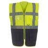 Yoko Unisex Adult Executive Recycled Hi-Vis Waistcoat