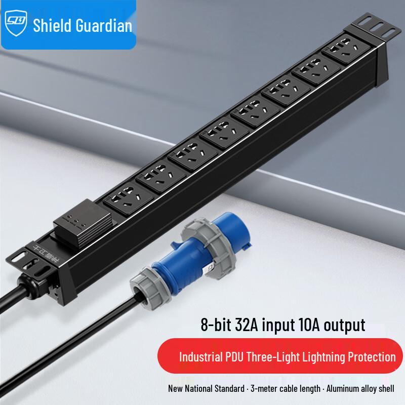 SDWS PDU 8-Outlet Cabinet Power Strip