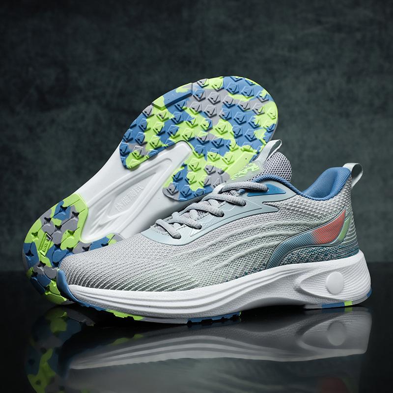Large size men's sneakers new breathable mesh dad shoes men's casual running shoes