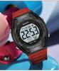 Sanda Multi-Function Waterproof Sport Watch with Alarm & Seven-Color Luminous Display