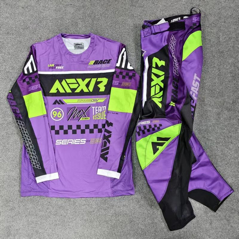 Motorcycle Clothing Set Off Road MX Jersey Pants Set Dirt Bike Combo Gear Set Racing Motocross Set