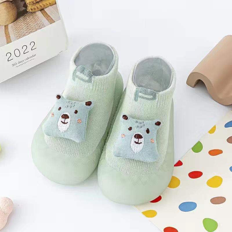 Infant Toddler Spring Summer Soft Sole Sock Shoes Cute Animals Unisex Baby Non-Slip Floor Socks Kids 0-3T Lightweight Prewalker