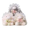 Plush Bunny Doll With Bow For Wedding Party Decor And Bag Ornament