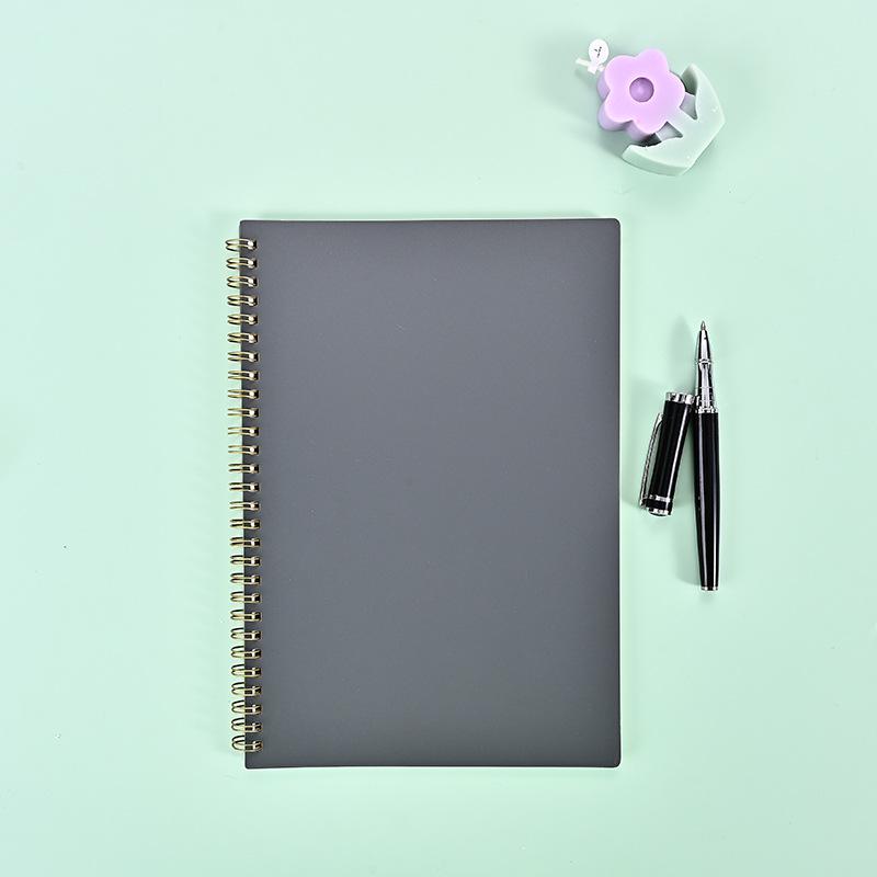 A5 Soft Cover Student Pocket Spiral Notebook - Blank, Loose-Leaf, Customizable Stationery for Homework
