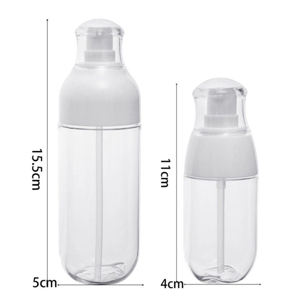 50/150ML Transparent Split Bottle Cosmetic Cream Bottles Shampoo Pump Bottle Reusable Lotion Container Travel Accessories