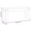 Essbank PANAMA 105x30x45 cm Solid Pine Wood
