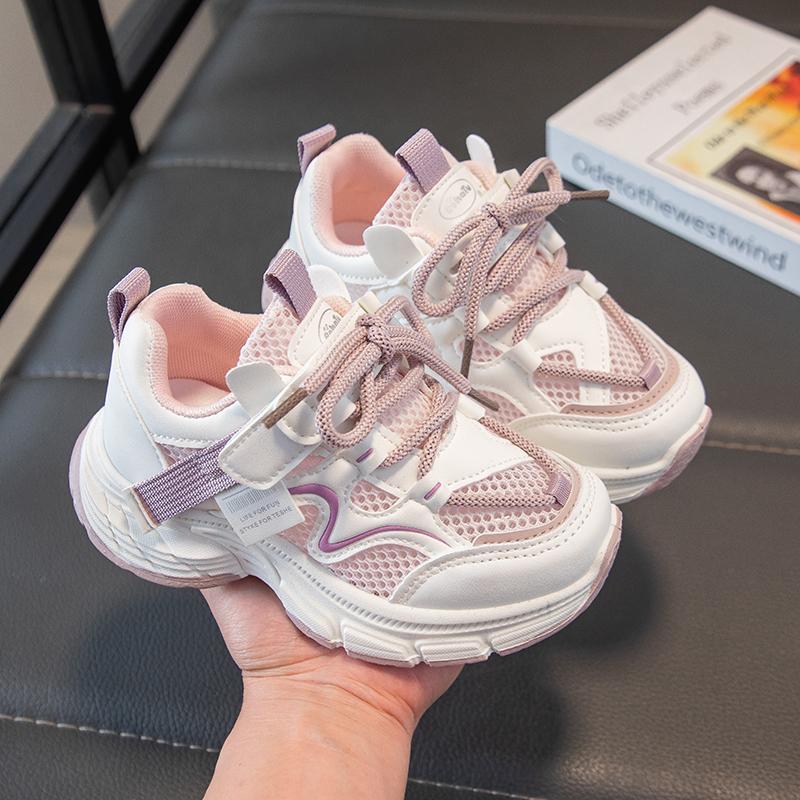 Girls Children Summer Casual Shoes Lightweight Walking School Sneakers Outdoor Playground Daily Comfort Footwear Comfort Fit