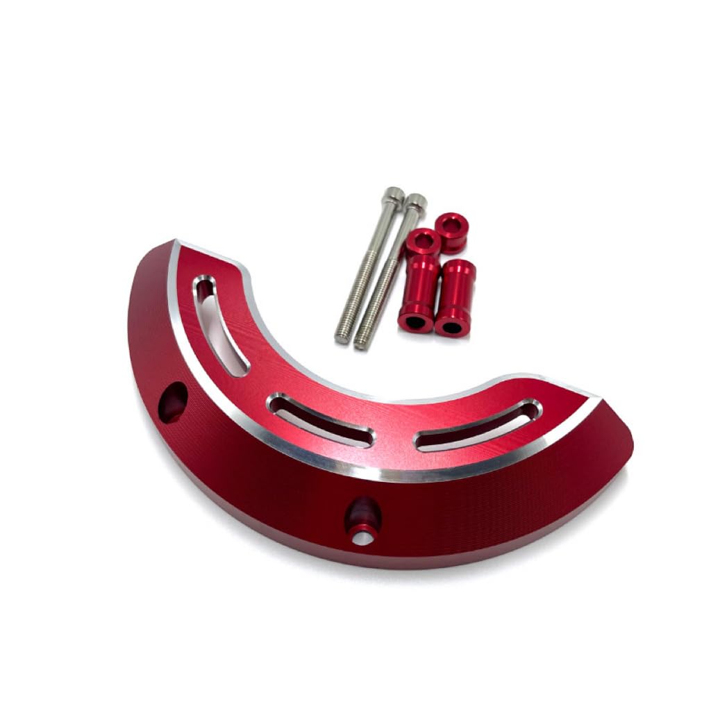 

motokano Left Crankcase Guard Engine Slider for Honda Rebel 250 500 and Rebel 250 (2017-2022) (Red)