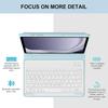 For Samsung Galaxy Tab A11 8.7 SM-X130/X133/X135 Case with Keyboard,Detachable Wireless Keyboard+Tablet Cover Tab A9 8.7 Funda