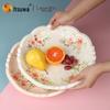 Wuhe Melamin Blume Obst & Snack Teller