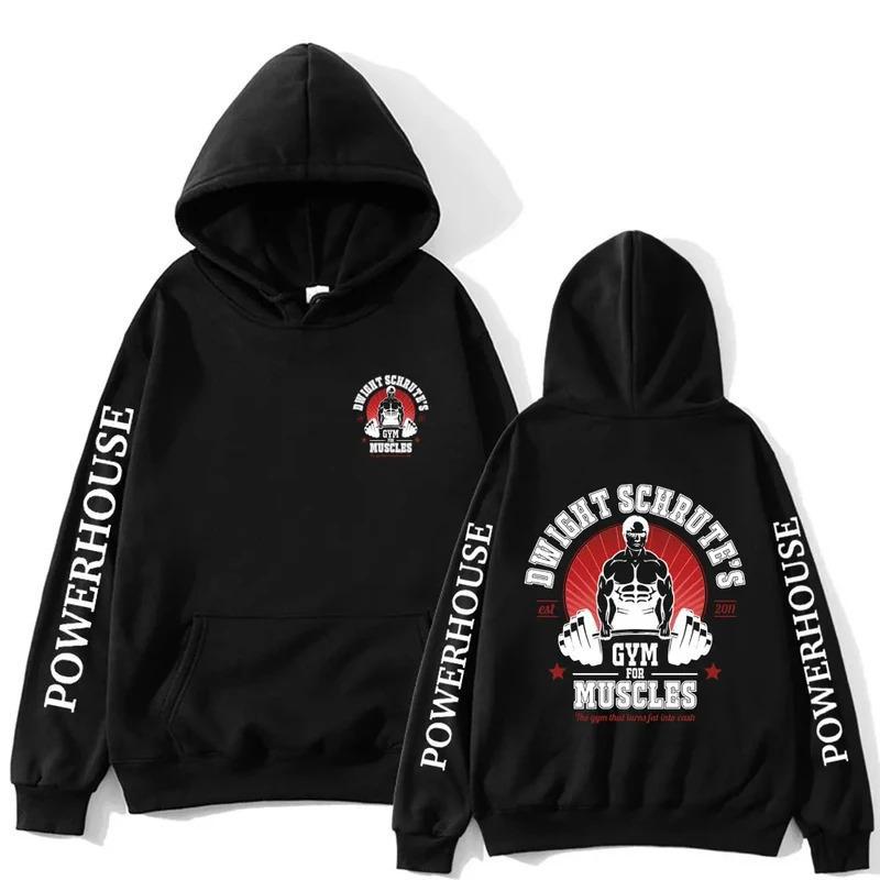 Powerhouse Gym Logo Hoodie Harajuku Herren Hoodie