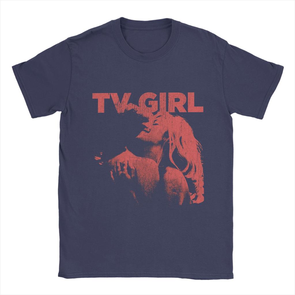 TV Girl Lovers Rock Song T Shirt Summer  Fashion T-Shirts Men's Cotton Comfortable Plus Size 5XL Tees Short Sleeve Casual Tshirt