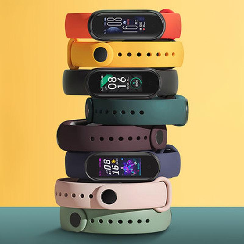 M5 M3 M4 Wristband Bracelet for Xiaomi Mi Band 5 4 3 Silicone Luminous Wristband for Xiaomi Mi Band 3 4 5 Wristband