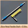 Metal Soft Shaft Bit Extension Multi-Angle Drill Screwdriver Adapter
