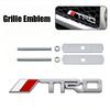 TRD Emblem 3D Metal Car Body Stickers Front Grille Rear Trunk Badge For Toyota Hilux Corolla RAV4 Camry Highlander Yaris Cross  AA9