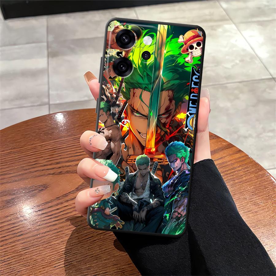 Anime Luffy Zoro Phone Cover Case for Oppo A76 A96 A84 A78 A98 F9 F11 F29 A83 A93 A74 Reno 4F 5 6 7 8 10 11 14