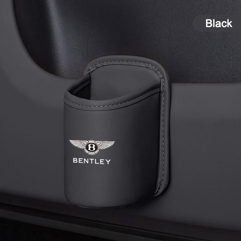 

Universal Leather Car Seat Drink Rack ater Cup Box Accessory for New Bentley Flying Spur Continental GT Bentayga Mulsanne