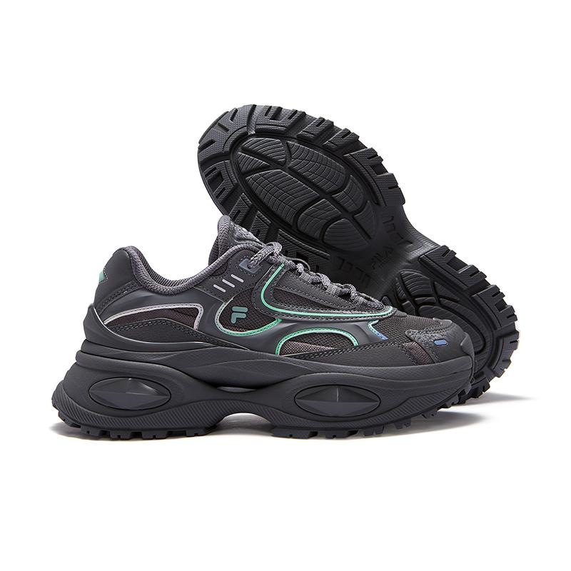 Fila Fusion Bianco III Soft Comfortable Durable Low-Top Dad Shoes Women Sneaker Gray T12W511007FQS