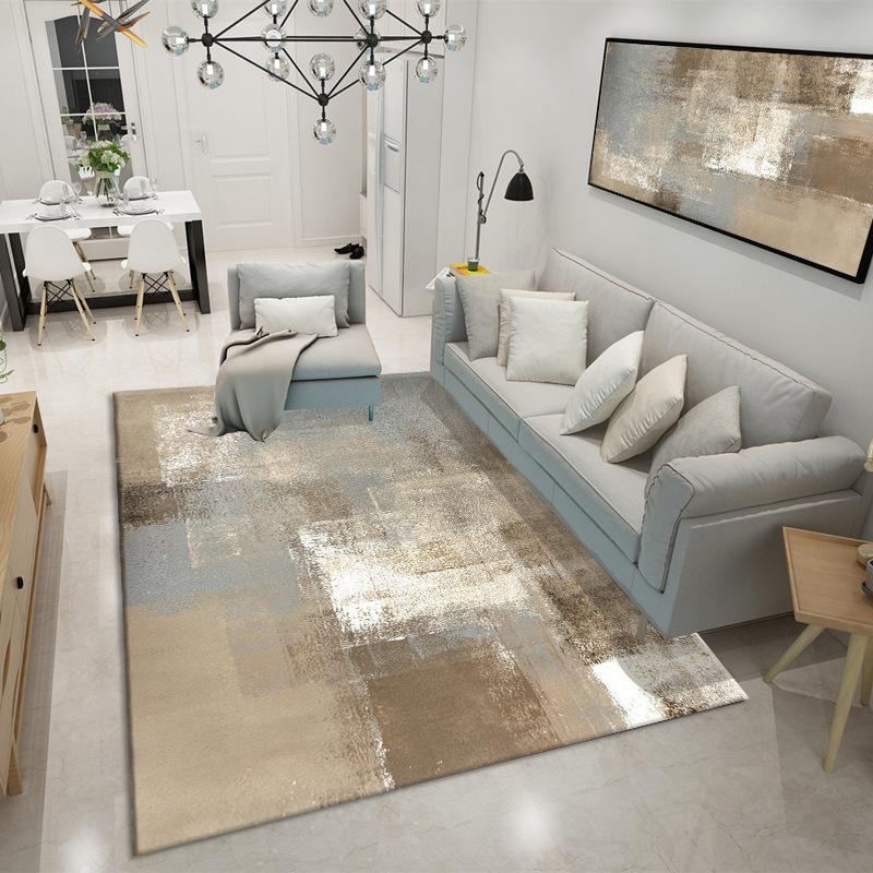 Severský obývací pokoj Koberec Jednoduchý moderní Ložnice Koberec na podlaze Mat