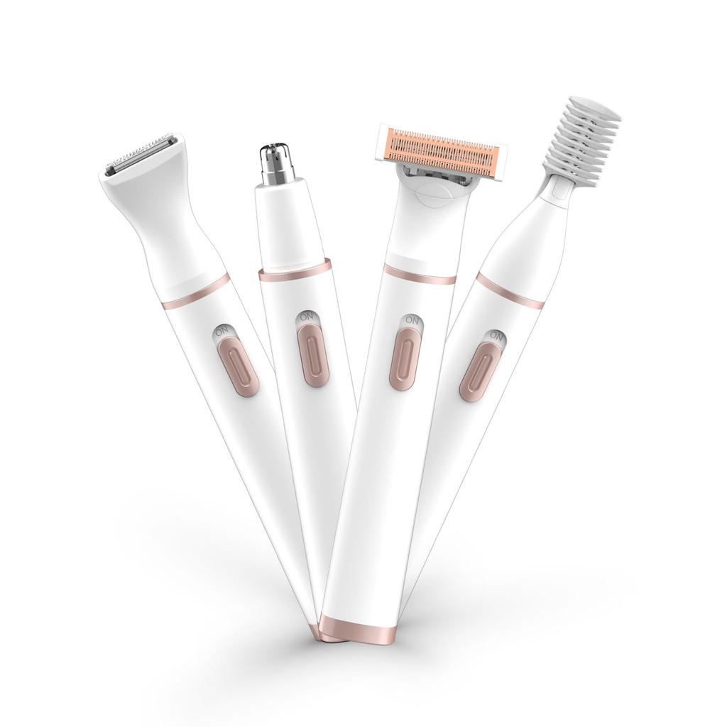 Multifunctional 5-in-1 Hair Removal Tool - Women's Shaver, Eyebrow Trimmer, & Men's Razor