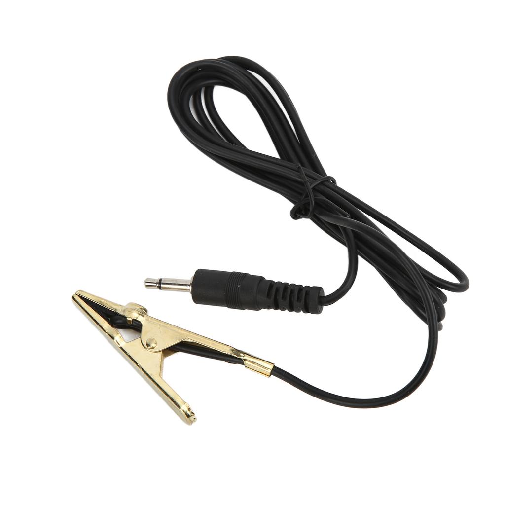 Audio Pickup Clip Metal 3.5mm Universal Instrument Microphone Pickup Clip with Sponge Pad for Violin Guitar1.5m   4.9ft