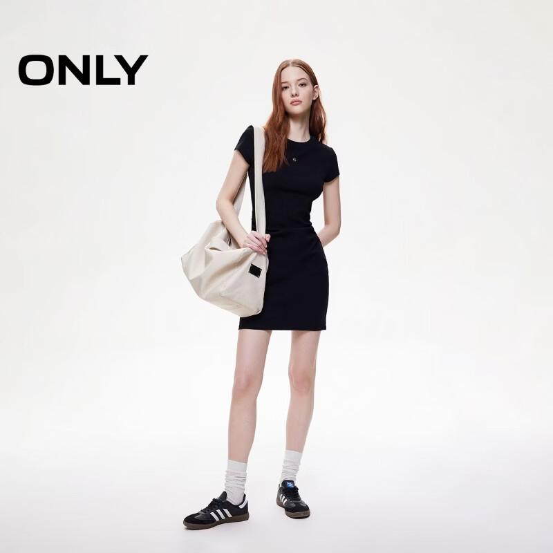 ONLY 2026 Summer Ruched Mini T-shirt Dress