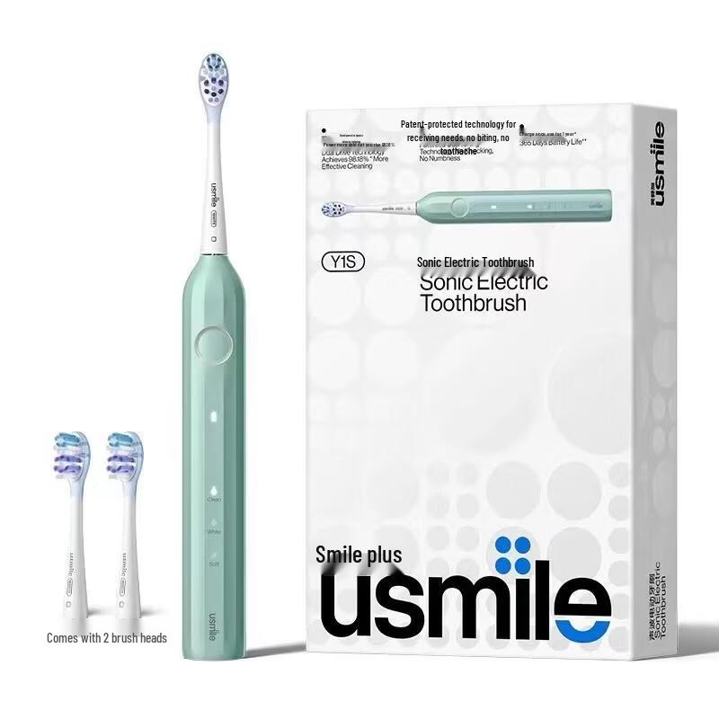 

Электрическая звуковая зубная щетка usmile Y1S с китайской вилкой (адаптер в комплекте)