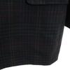 Burberrys 90er Jahre Old Check Muster doppelt geschnittene Jacke BE5 Navy System Herren Gebraucht