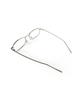 MAISON MASTER Jisoo Silver Glass Glasses [Blue Light Blocking Lenses]