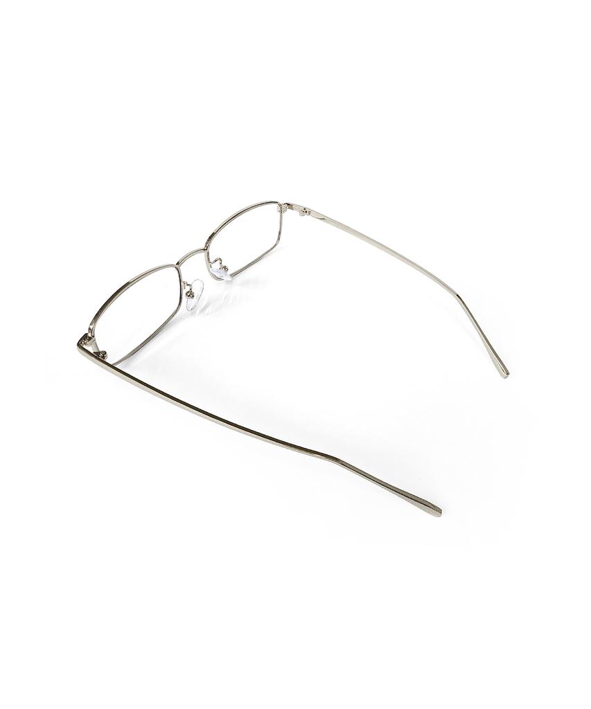 MAISON MASTER Jisoo Silver Glass Glasses [Blue Light Blocking Lenses]