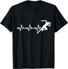 T-shirt Battement de Cœur de l'Athlétisme La Course est votre Passion