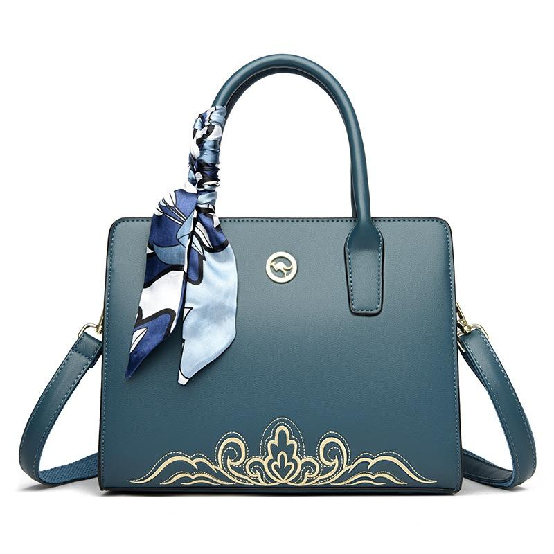 Fashion mother bag embroidered handbag new large capacity handbag messenger bag