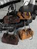 2026 High-End Genuine Leather Women's Tote Bag - Large Capacity Suede Cowhide Shoulder Bag