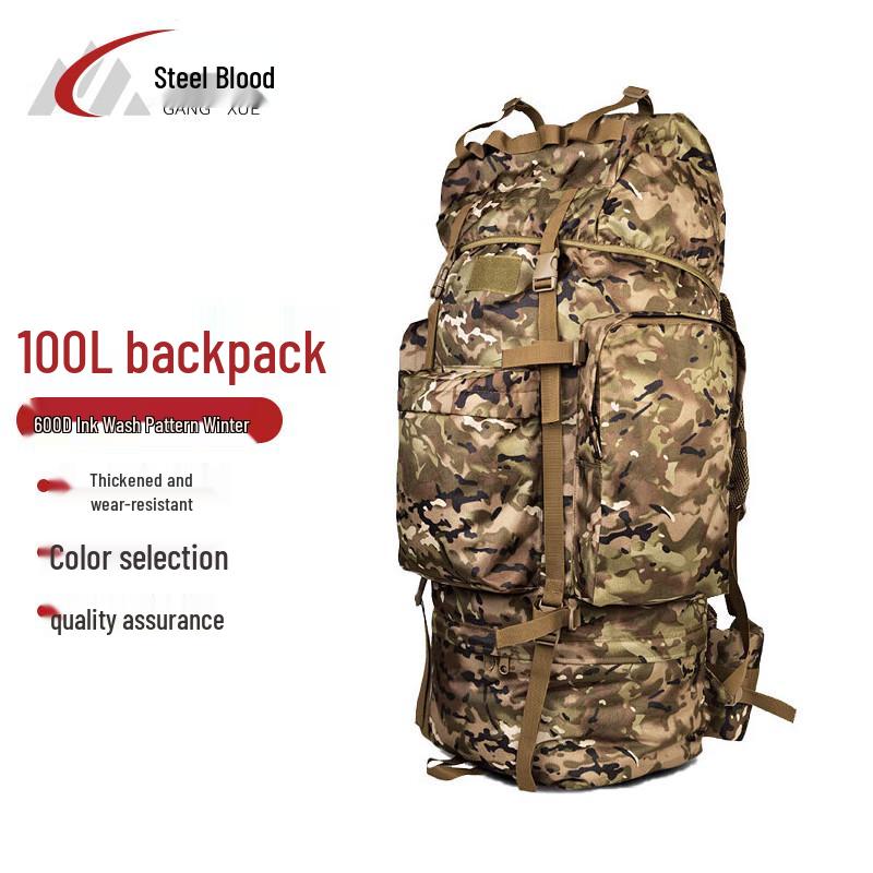 Steelblood 100L Camouflage Backpack