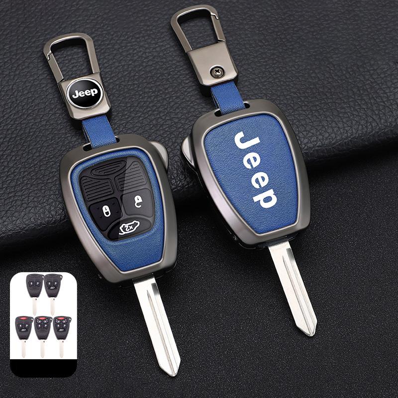 Car Remote Key Case Cover Shell For Jeep Wrangler Compass Patriot Liberty Chrysler 300 PT Dodge JCUV Caliber Nitro Accessories