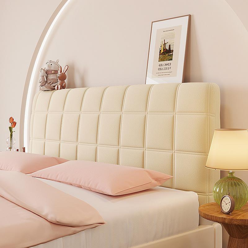 Thickened Bed Headboard Cover – Universal Soft Padded Headboard Slipcover, Dust-Proof Protection for Upholstered Beds
