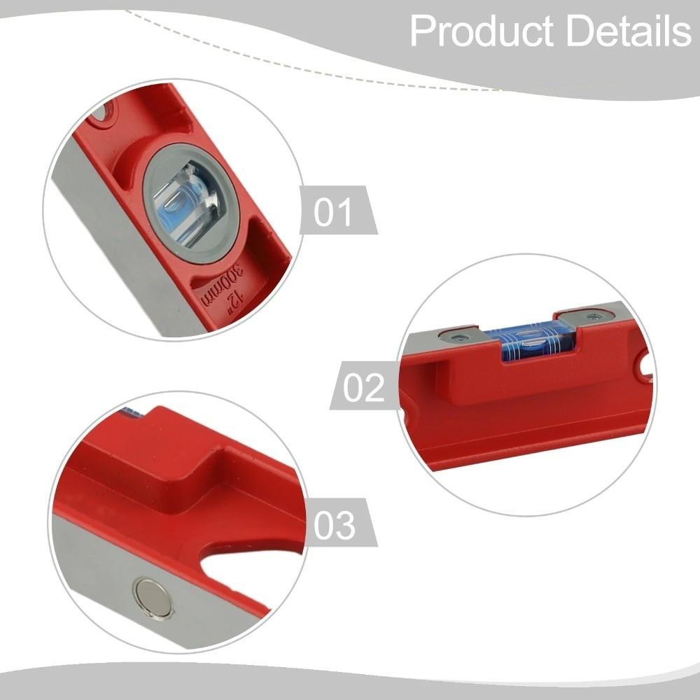 30/40/50cm Level Ruler High-Precision Measurement Spirit Level Angle Finder Household