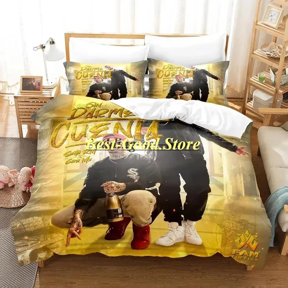 Gera MX Bedding Set Printed Bed Set With Pillowcase Bed Duvet Cover Soft Single Double Queen Super King Size Single Twin Bedroom