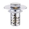 Upgraded 4-in-1 Bathroom Sink Strainer, Universal Up Sink Stopper With 2-Layer Detachable Hair Catcher Filter Basket, Fit 1.1-2.36 US Basin, Anti-Cl