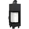 KRATKI MBN Right Corner Fireplace Insert 10kW Ø200 Set for Installation