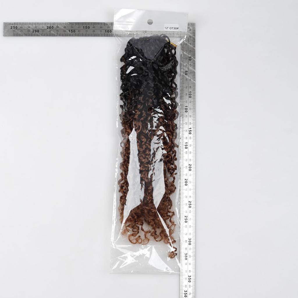 Capelli da Crochet Yanky Twist Pre-Torsadati Ricci Piccoli e Vivaci Capelli Sintetici per Treccine 24 Ciocche/Confezione Estensioni Capelli Leggere
