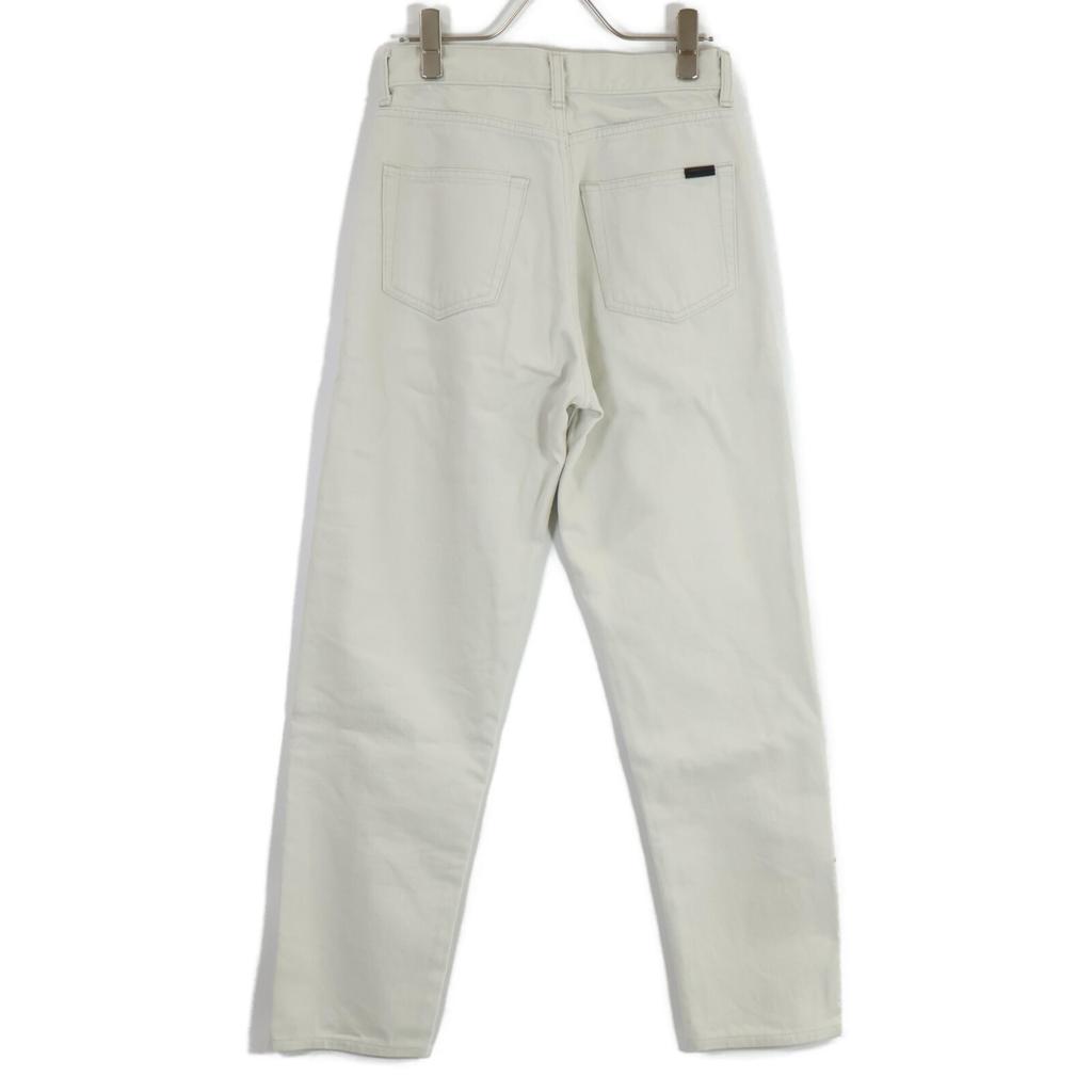 SAINT LAURENT PARIS [Good Condition] 614443 Button fly denim pants/ Bottoms 24 Ice blueUsed