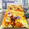 Set Copripiumino Trapuntato con Fantasia Cartone Animato Federa Decorazione per la Casa Regalo di Compleanno (1 * copripiumino + 2 * federa, senza nucleo)