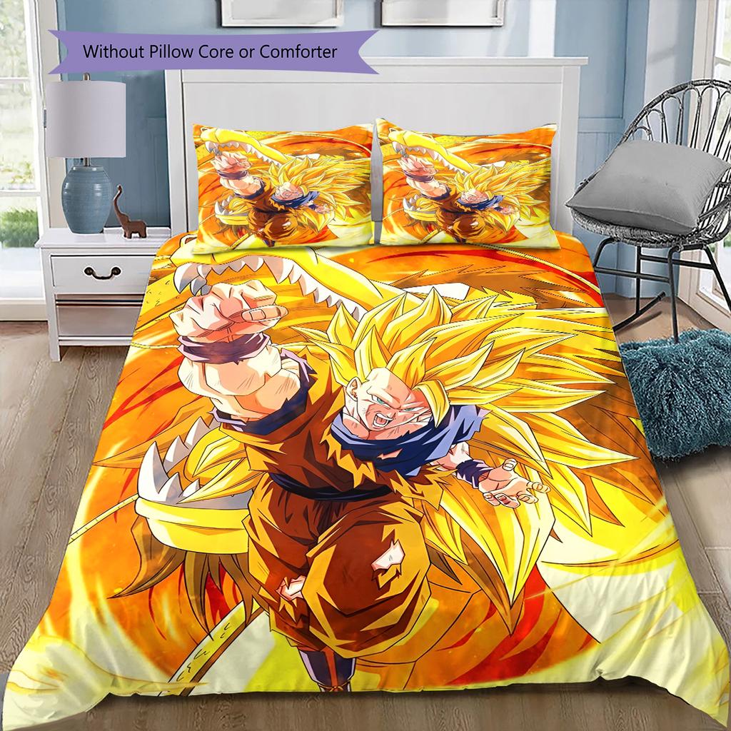 Set Copripiumino Trapuntato con Fantasia Cartone Animato Federa Decorazione per la Casa Regalo di Compleanno (1 * copripiumino + 2 * federa, senza nucleo)