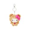 Sanrio Hello Kitty Leopard Print Plush Keychain Doll