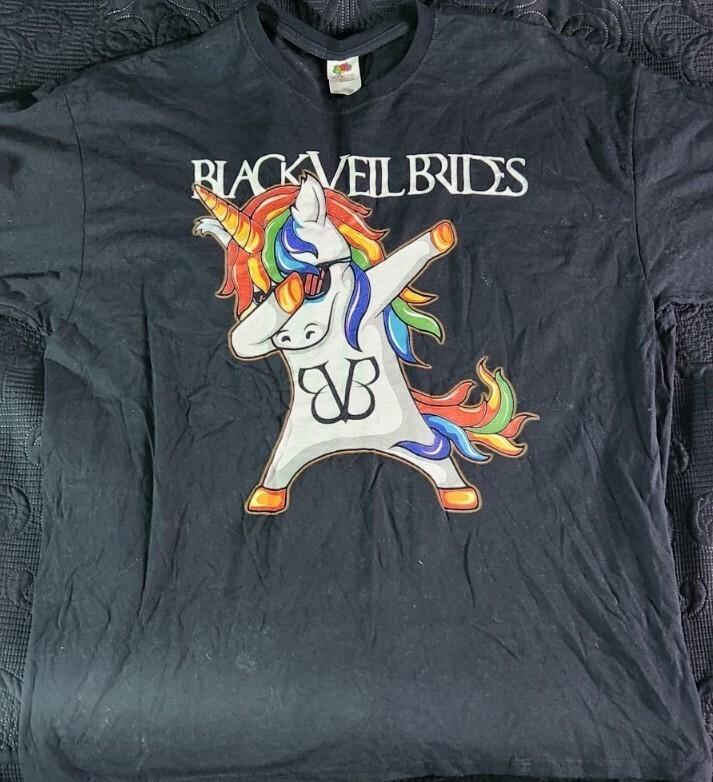 Vintage Black Veil Brides Band Graphic Shirt Unisex Concert S To 5XL LO091 Unisex T-Shirt