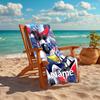 Personalized Customized Proof Beach Towel with UFO Robo Grendizer Pattern - Soft, Absorbent,quick-drying,perfect Swimming,camping&bathing