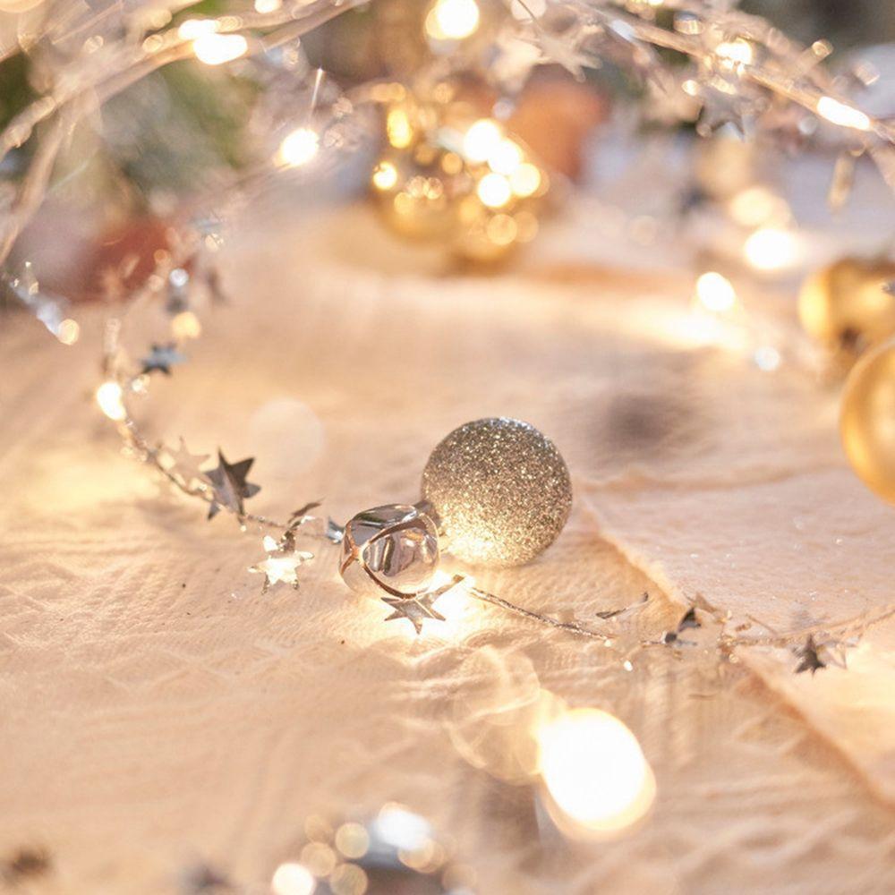 Vánoční potřeby Květiny Poinsettia Vánoční dekorace Vánoční girlanda Světelný řetěz Domácí dekorace