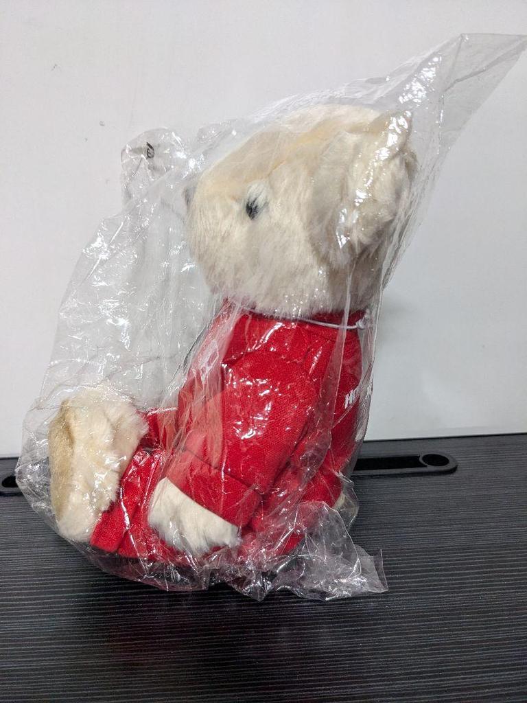 [USED] Honda Racing Teddy Bear Racing Plush Toy