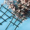 Plant Trellis Indoor, 6 Pcs Stackable Plant Trellis for Climbing Plants, Small Plant Flower Climbing Trellis for Potted Plants, Garden Plastic